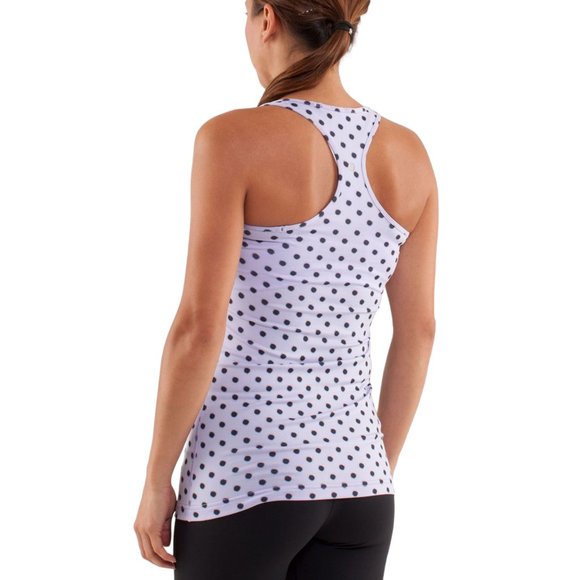 LULULEMON Cool Racerback High Noon Dot Lilac & Black - Picture 8 of 9